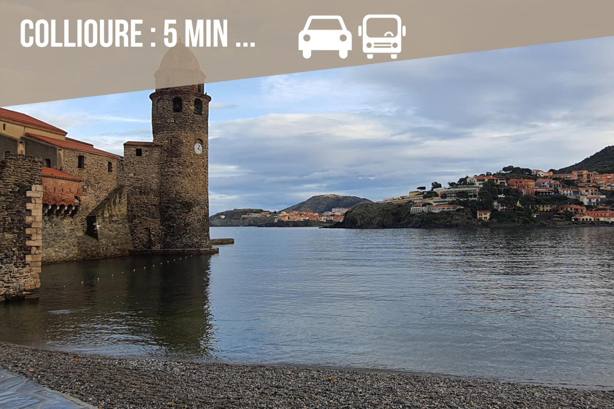 Le Belveze, Emplacement Central Et Calme Port Vendres Exteriör bild